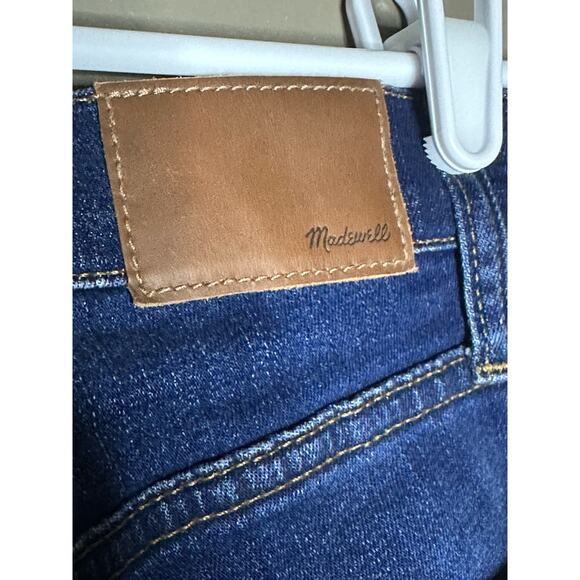 Madewell 'Tall Roadtripper' High Rise Blue Jeans Denim in 'Jansen Wash' Size 25 - Picture 7 of 7